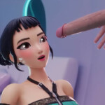 Cumming in Zoey's mouth