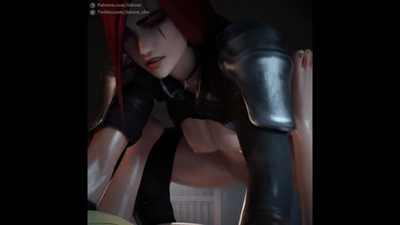 Futa Katarina fucking and cumming in Luxanna