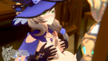 Lisa paizuri and cumshot