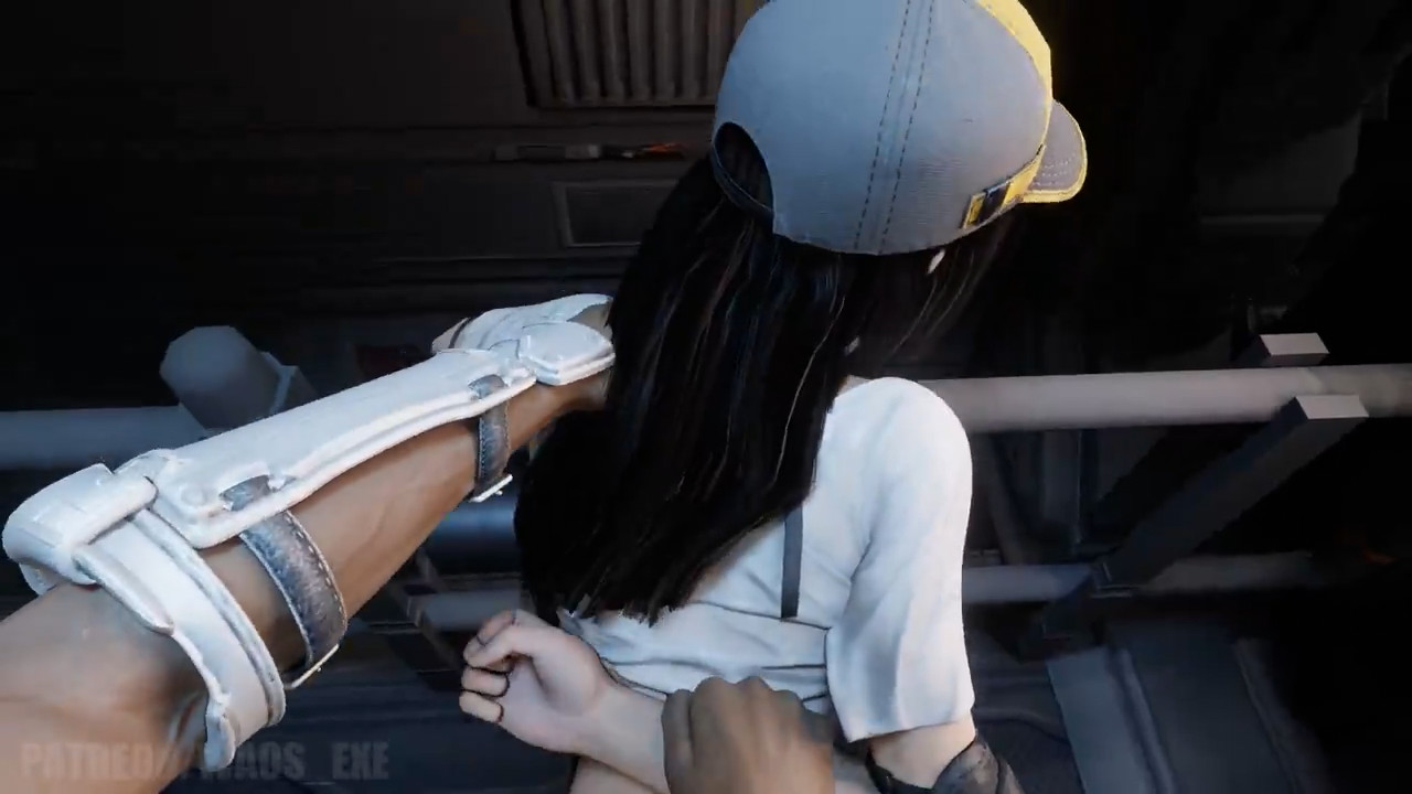 Pounding and cumming in Tifa from behind