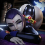 Raven's hypnotizing butt