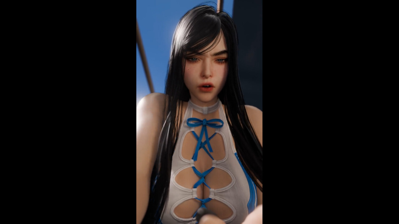 Summer Raven cowgirl ride pov