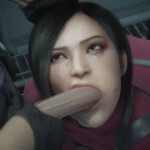 Ashley recording Ada and Leon