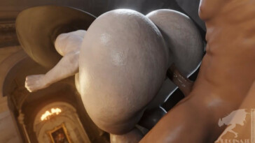 Big booty Lady Dimitresu ride