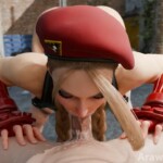 Cammy White sloppy blowjob