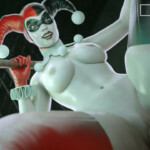Classic Harley Quinn cowgirl ride