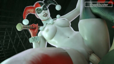 Classic Harley Quinn cowgirl ride