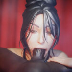 Kim giving a blowjob pov