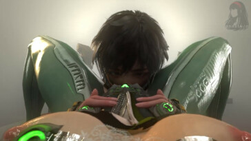 Lily licking Eve's pussy