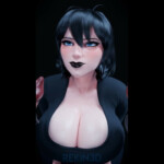 Mavis got covered in cum