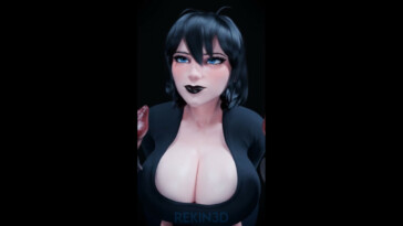 Mavis got covered in cum