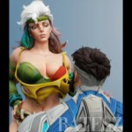 Rogue shows Reed her ability