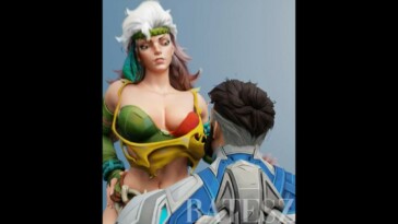 Rogue shows Reed her ability