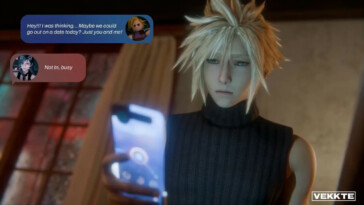 Tifa Lockhart busy with someone