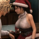 Tifa and Cloud season of giving