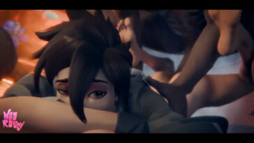 Tracer gets railed hard