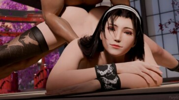 Fucking and cumming on Jun Kazama