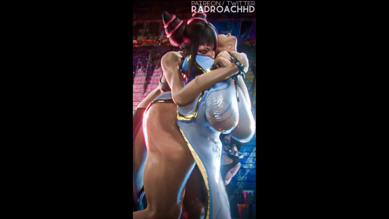 Futa Juri quickest thighjob on Chun-li