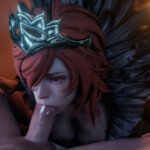 Hilde blowjob and oral creampie