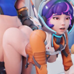 Juno taking backshot from Wuyang