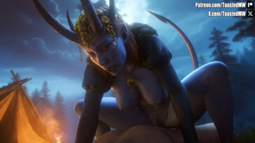 Mizora can't get enough of that cock