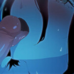 Reze and Denji visiting the pool at night