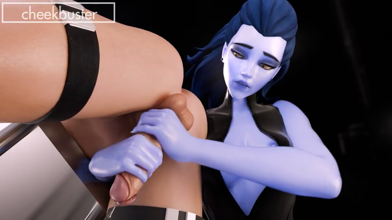 cheekbuster, handjob