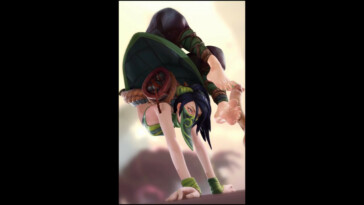 Akali shows how flexible she is