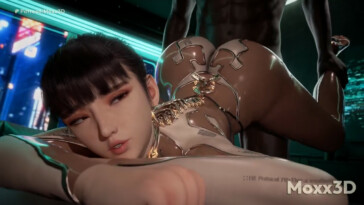 Eve carried with legs and pounded