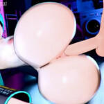 Hatsune Miku fucked on her side