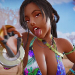 Miary Zo wants something in her mouth