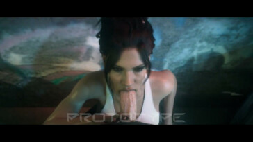 Panam Palmer vanilla fellatio pov