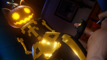 Spice giving a tailjob pov