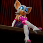 A private show from Rouge the Bat