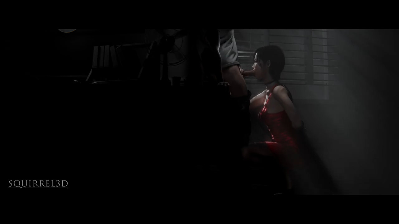 Ada Wong staying late at work