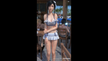 An oopsie on Tifa Lockhart