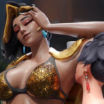 Anran licking Domina pit