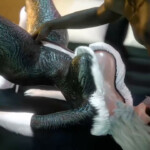 Black Cat deepthroated and huge cumshot