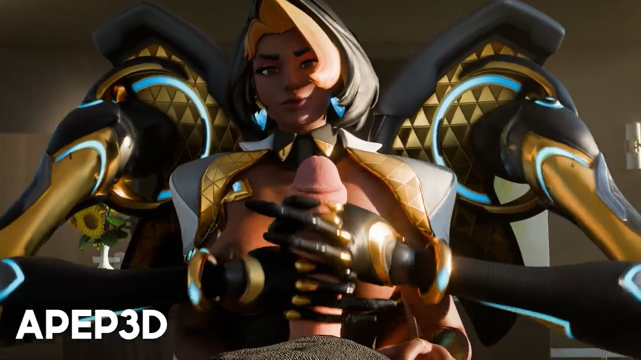 Domina mech handjob pov