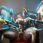 Domina touching herself