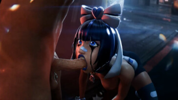 Ennui giving a terrible blowjob