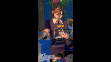 Helsie busy on her phone