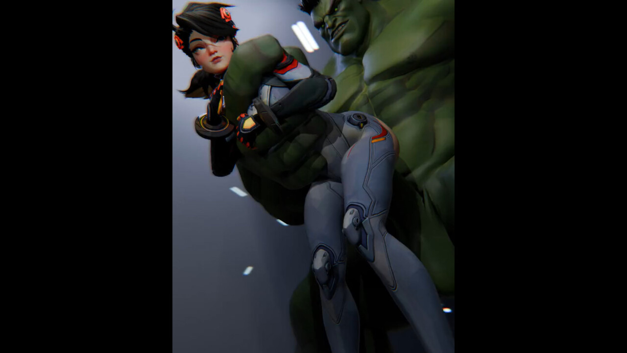 Hulk fucking his favorite toy