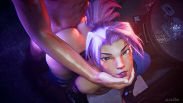 Humping og Psylocke from behind