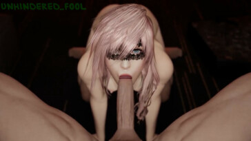 Kinky Lightning fellatio pov