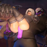 Kiriko in 2B skin fucked by Ramattra