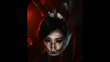 Ada Wong with ruined makeup