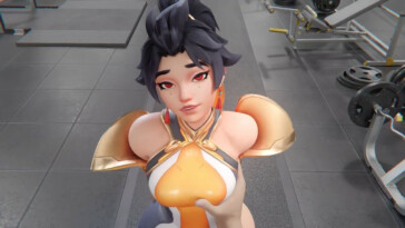 Anran as a personal trainer