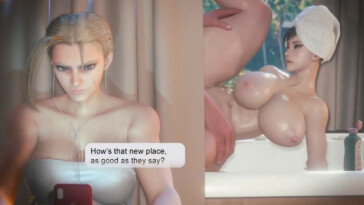 Chun-li taking a long time massaging