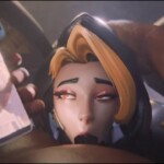 Domina face fucked and oral creampie by bbc